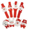Pawliss Christmas Slap Bracelets Santa Claus Snowman Reindeer Wristband Xmas Decorations 12 Pcs -Funko Favour 6 66