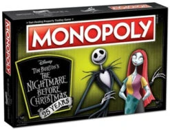 USAopoly NIGHTMARE BEFORE CHRISTMAS MONOPOLY 25TH ANN ED (C: 0-1-2)