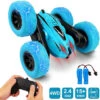 Remote Control Car, Bukm RC Stunt Cars Toy, 4WD 2.4Ghz Double Sided 360° Flips Rotating Vehicles, Off Road High Speed Racing Truck For 3 4 5 6 7 8-12 Year Old Kids Boys Girls Christmas Birthday Gift -Funko Favour 6 69