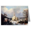Currier And Ives Christmas Church Greeting Card Set 1 Currier And Ives Christmas Church Greeting Card Set -Funko Favour 6 759