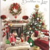 Jonny Javelin Special Sister And Brother In Law At Christmas Card - Living Room -Funko Favour 6 842