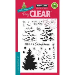 Hero Arts Colour Layering Christmas Tree Clear Unmounted Rubber Stamp Set (CL887)