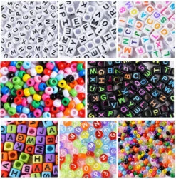 Peirich Friendship Bracelet Making Beads Kit, Letter Beads,22 Multi-Colour Embroidery Floss Over 1900 Pcs"A-Z" Alphabet Beads Beads Bracelets String Kit For Jewellery Making Christmas Birthday Gifts -Funko Favour 6 917