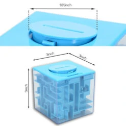 ThinkMax Money Maze Puzzle Box For Kids And Adults - Unique Way To Give Gifts For People You Love - Fun And Inexpensive Game Challenge For Children Birthday Christmas Gifts (blue) 32 ThinkMax Money Maze Puzzle Box For Kids And Adults - Unique Way To Give Gifts For People You Love - Fun And Inexpensive Game Challenge For Children Birthday Christmas Gifts (blue) -Funko Favour 6 93