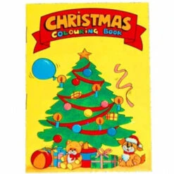 Funko Favour 32 12 Mini Christmas Colouring Books A6 - Girl Or Boys Party Bag Fillers