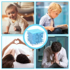 ThinkMax Money Maze Puzzle Box For Kids And Adults - Unique Way To Give Gifts For People You Love - Fun And Inexpensive Game Challenge For Children Birthday Christmas Gifts (blue) 33 ThinkMax Money Maze Puzzle Box For Kids And Adults - Unique Way To Give Gifts For People You Love - Fun And Inexpensive Game Challenge For Children Birthday Christmas Gifts (blue) -Funko Favour 6 94